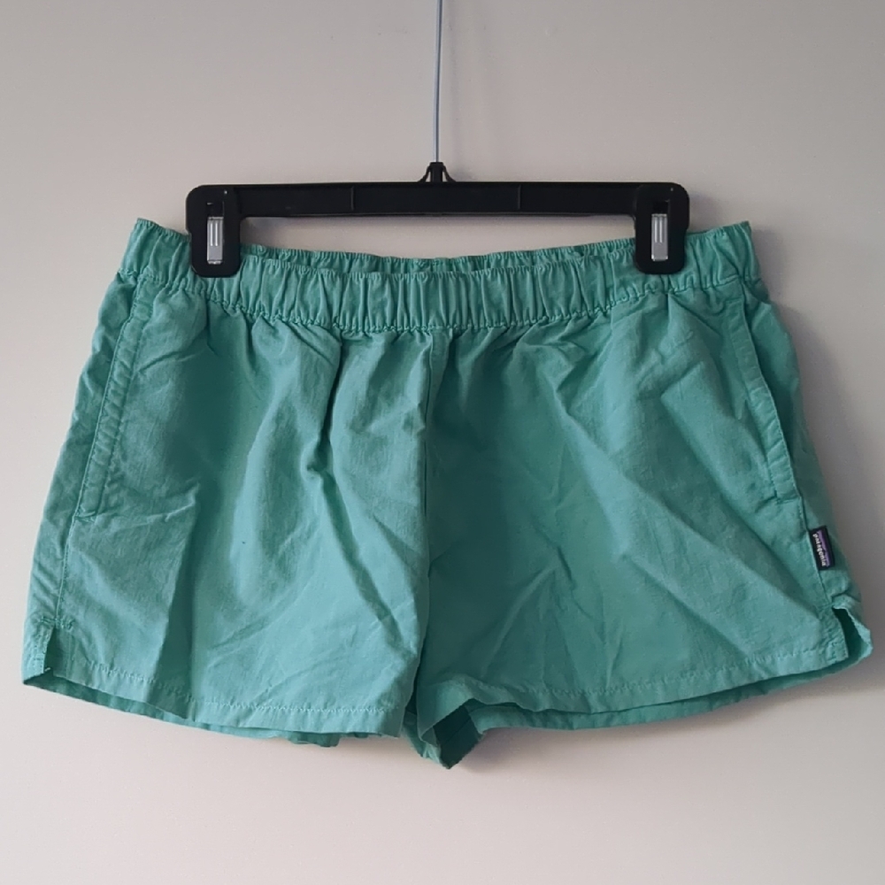 Patagonia Women's Athletic Shorts - Light Green